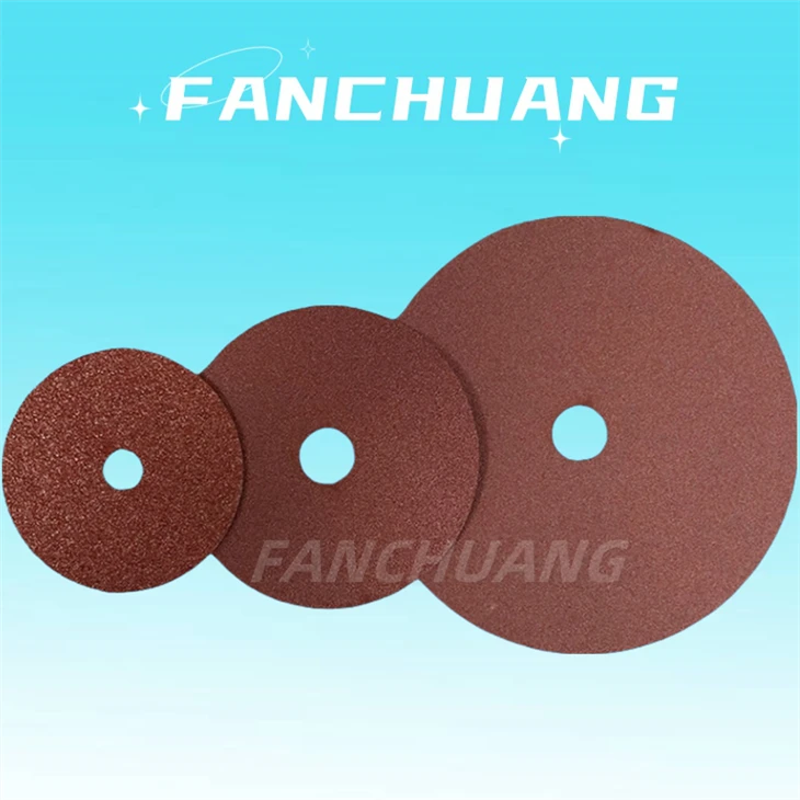 Steel Paper Grinding Disc Fiber Sand Disc