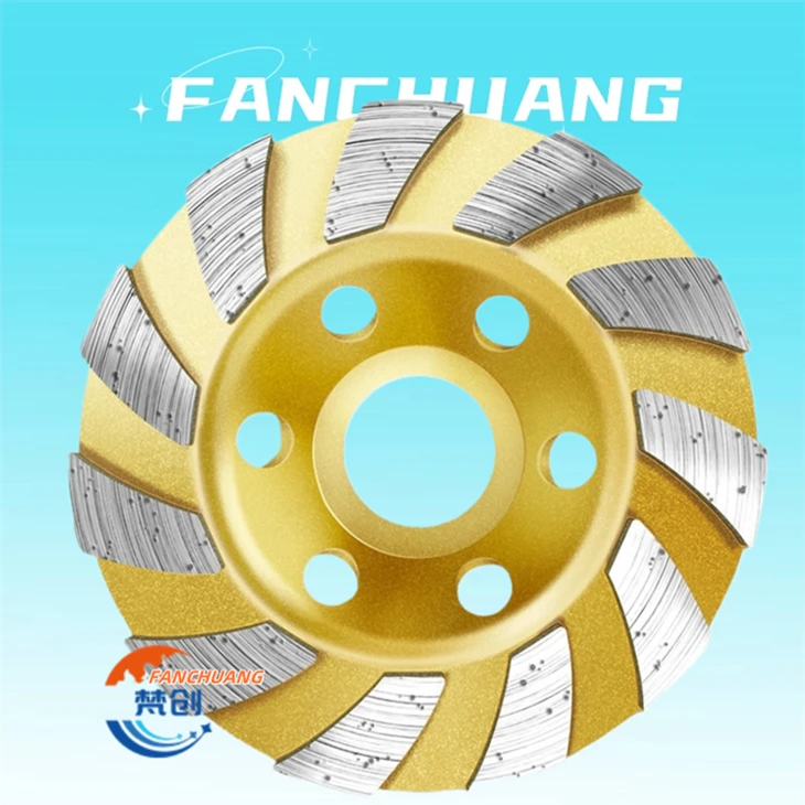 4 Inch Concrete Turbo Diamond Grinding