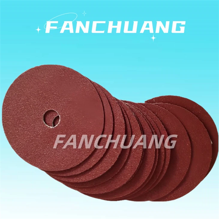 Alumina Oxide Fiber Disc For Metal Steel Stainlesss Polishing
