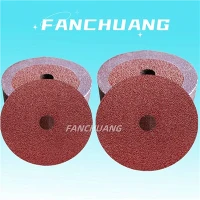 5 '' Açı Öğütücü Zımparalama Disk Alüminyum Oksit Reçine Fiber 7/8 '' Arbor