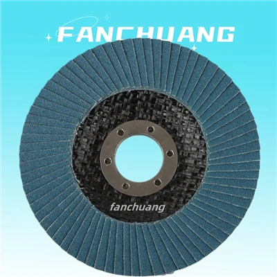 4-1/2 İnç 115 mm Mavi Aşındırıcı Mop Zirkonya Alümina Flap Disk