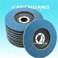 40-320 Kum Zirkonya Aşındırıcı Zımpara Flap Disk Taşlama Diskleri