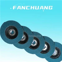 115X22.23mm Flap Disk Zirkonya Oksit