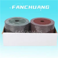 Alüminyum oksit reçine lif parlatma disk merkezi deliği