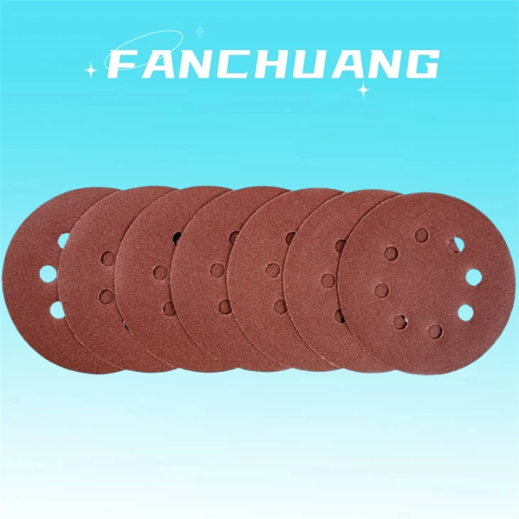 8 Holes Velcro Abrasive Sanding Disc